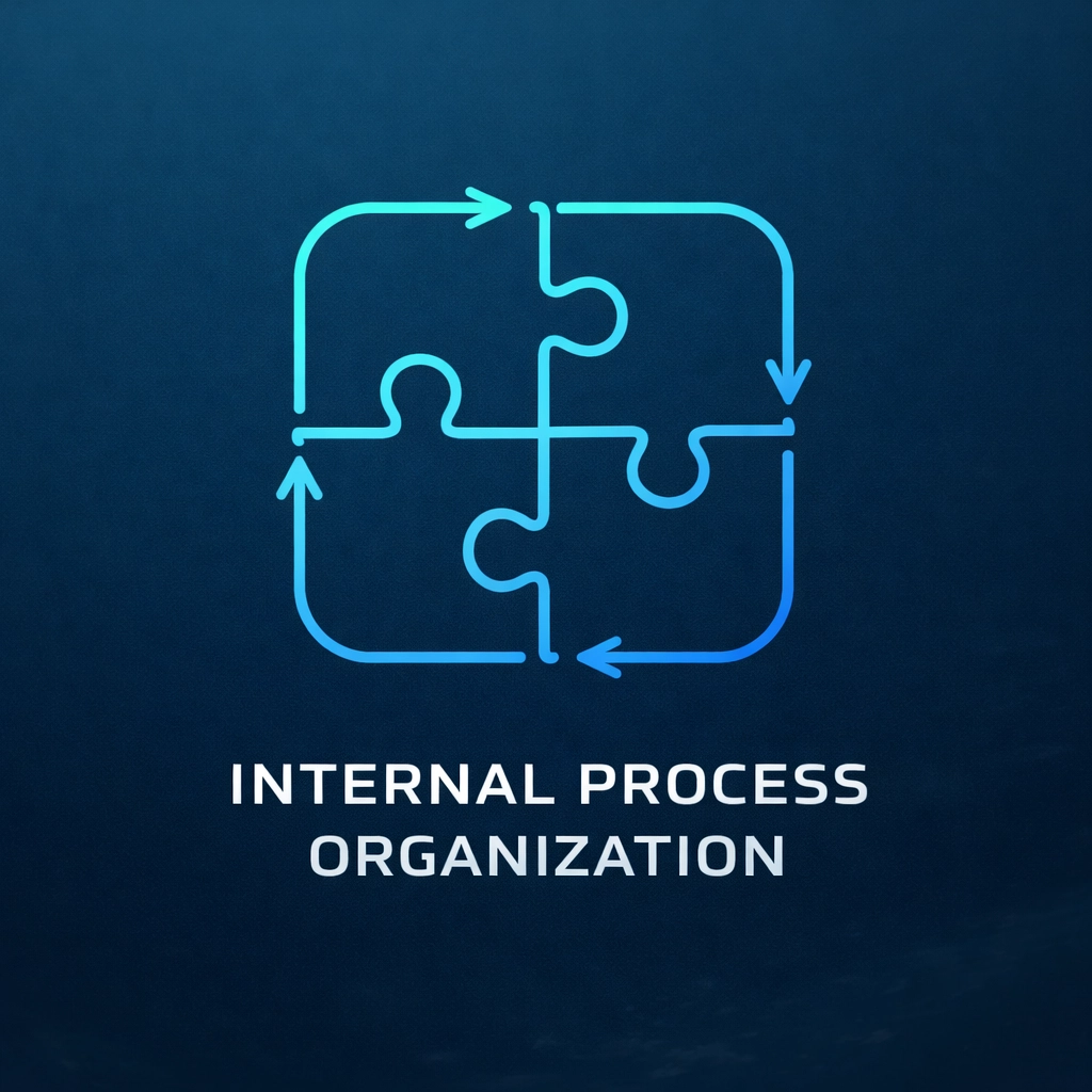 Organização de processos internos